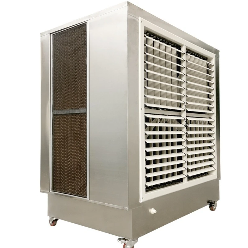 

Large stainless steel industrial air cooler, workshop heat exchange and cooling mobile air conditioner