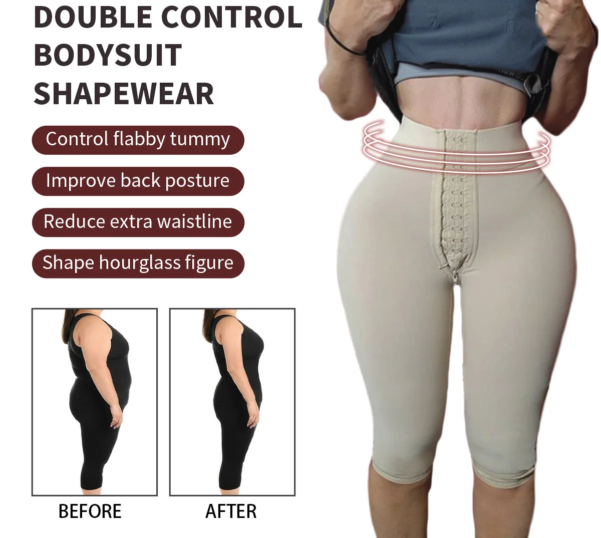 Fajas High Waist Butt Lifter Leggings for Women Weight Loss Shaper Tummy Control Panties Waist Trainer Thigh Slimmer Corset