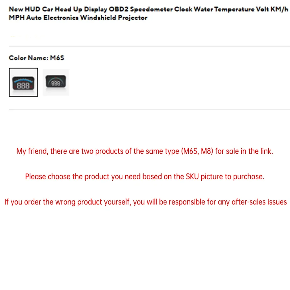New HUD Car Head Up Display OBD2 Speedometer Clock Water Temperature Volt KM/h MPH  Auto Electronics Windshield Projector