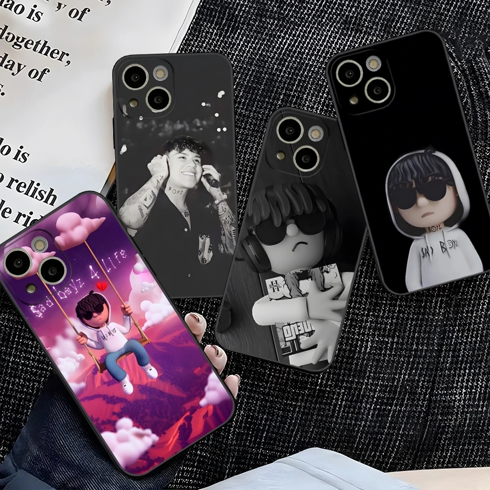 Singer J-Junior H Sad Boyz-ES Phone Case for 14 Pro Max for iphone 15 13 14 12 Mini 11 Xr X Xs Pro Max 8 6s 7 6 Plus Back Cover