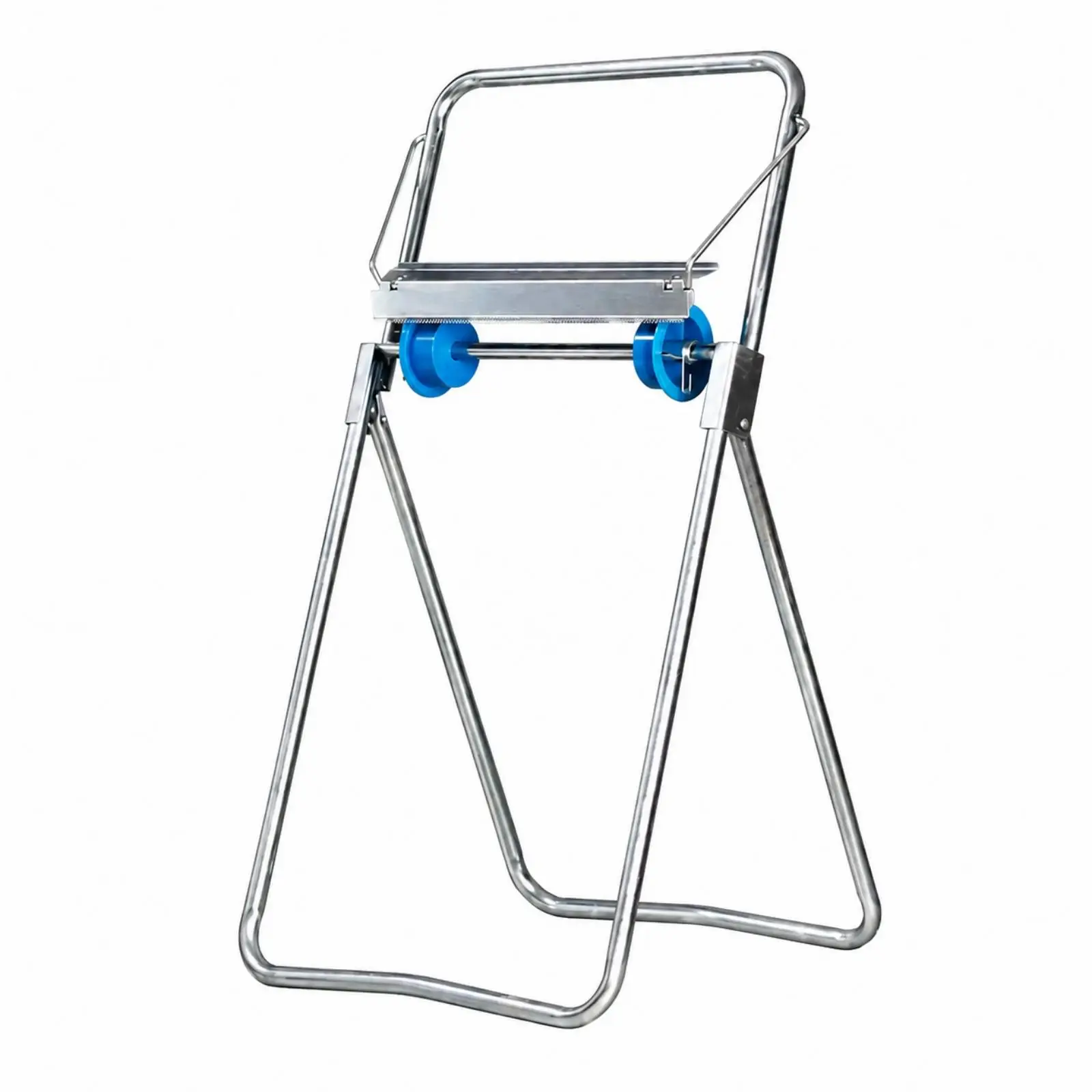 Open-Frame Jumbo Roll Paper Holder Stable for Printing Facilities, Shipbuilding