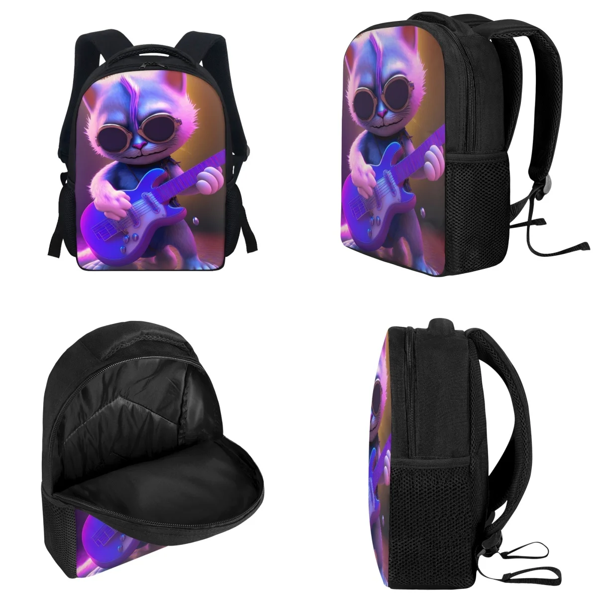 Dier Kat Cartoon Patroon Rugzakken Voor Kinderen Jongens Meisjes Kleuterschool Leuke Schooltassen Kawaii Voorschoolse Bookbags Kinderen Geschenken