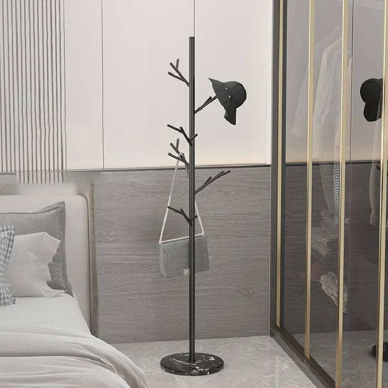

Salon Standing Coat Stand Rack Bedroom Modern Hallway Spiral Metal Coat Hanger Space Saving Racks De Casaco Nordic Furniture