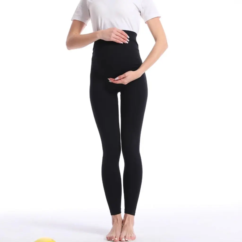 

High Waist Shaping Padded Maternity Leggings Export New Style European And American Trade Base Layer Pants