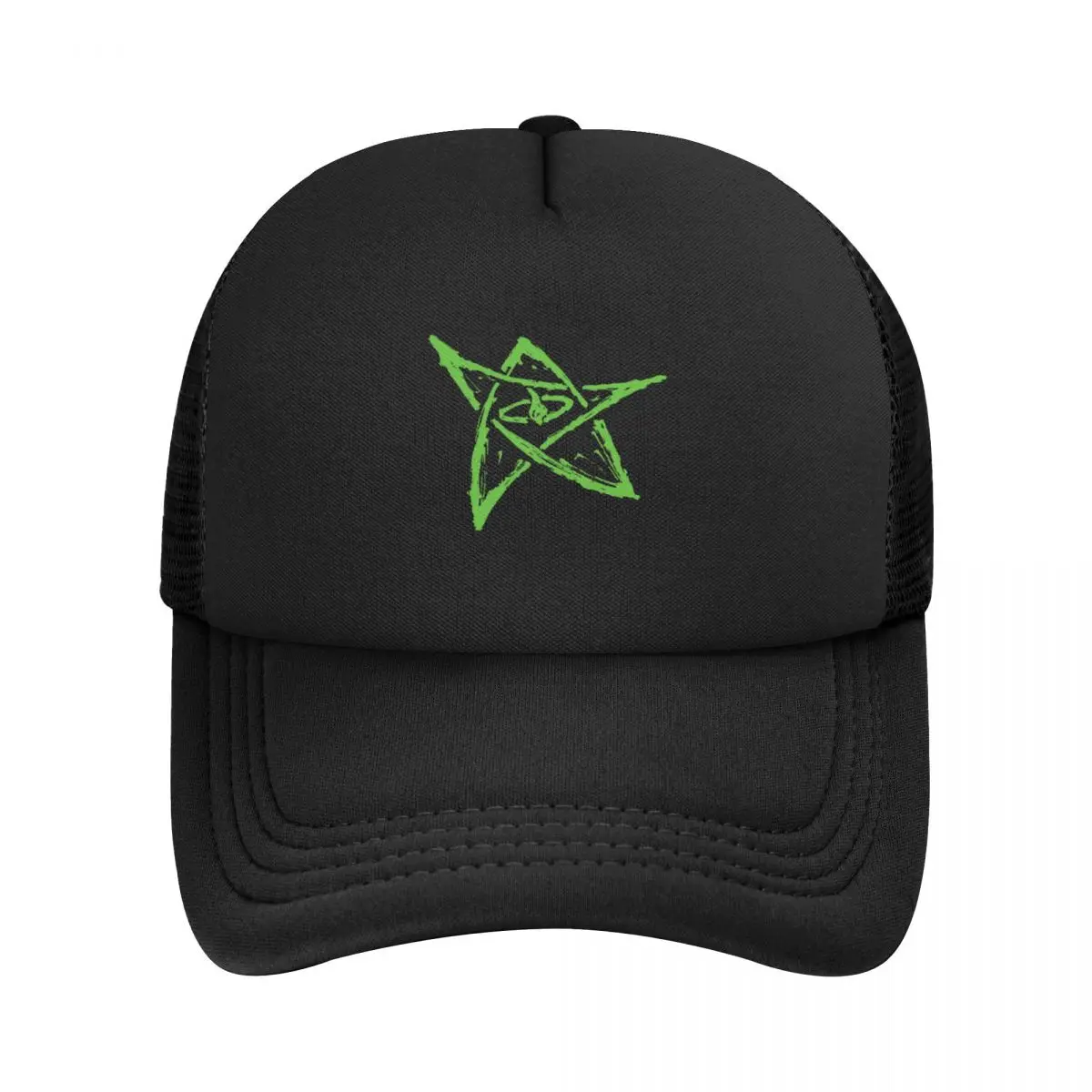 

Call of Cthulhu, Elder Sign - Green Baseball Cap Thermal Visor funny hat Hats Man Women's