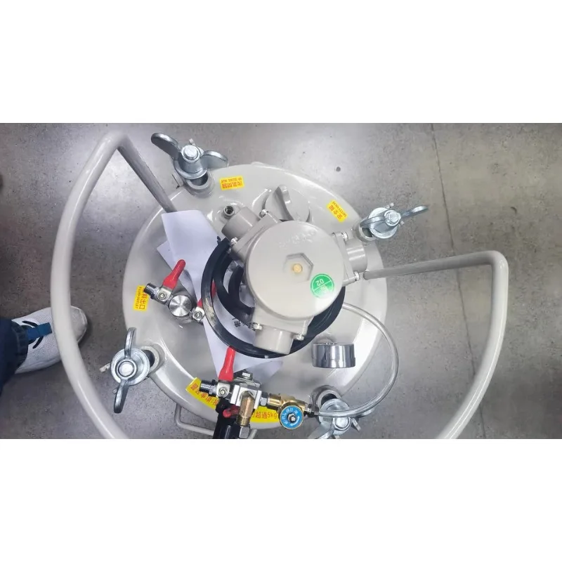 ถังฉีดน้ําแรงดันลม เครื่องผสมอัตโนมัติ สเปรย์สีสแตนเลส ถังฉีดแรงดันสูง 10 ถึง 60 ลิตร