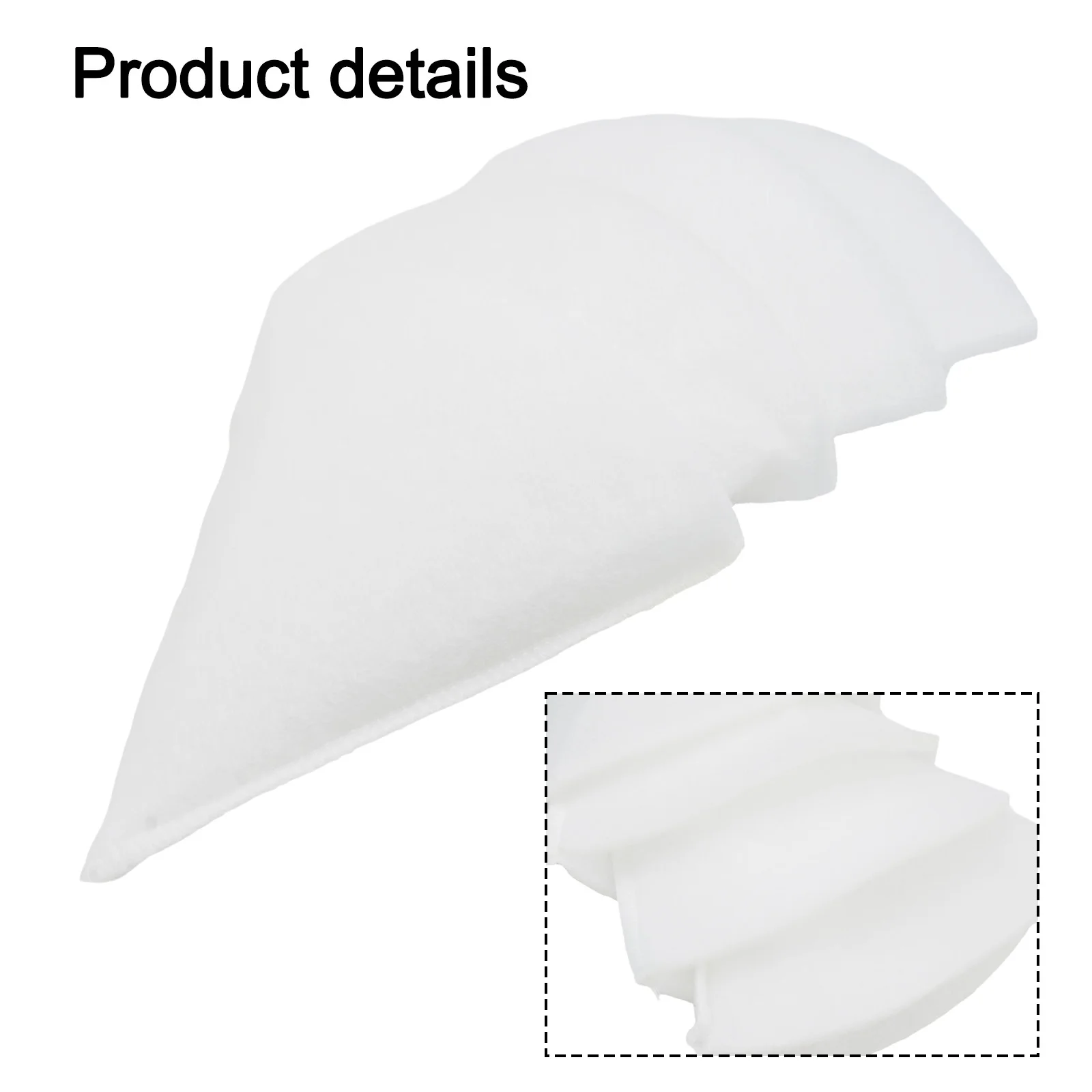 G4 DN125 Filters White 20pc Cone Filter Set For Round Exhaust Air Valves Progressive Depth Structure For Helios