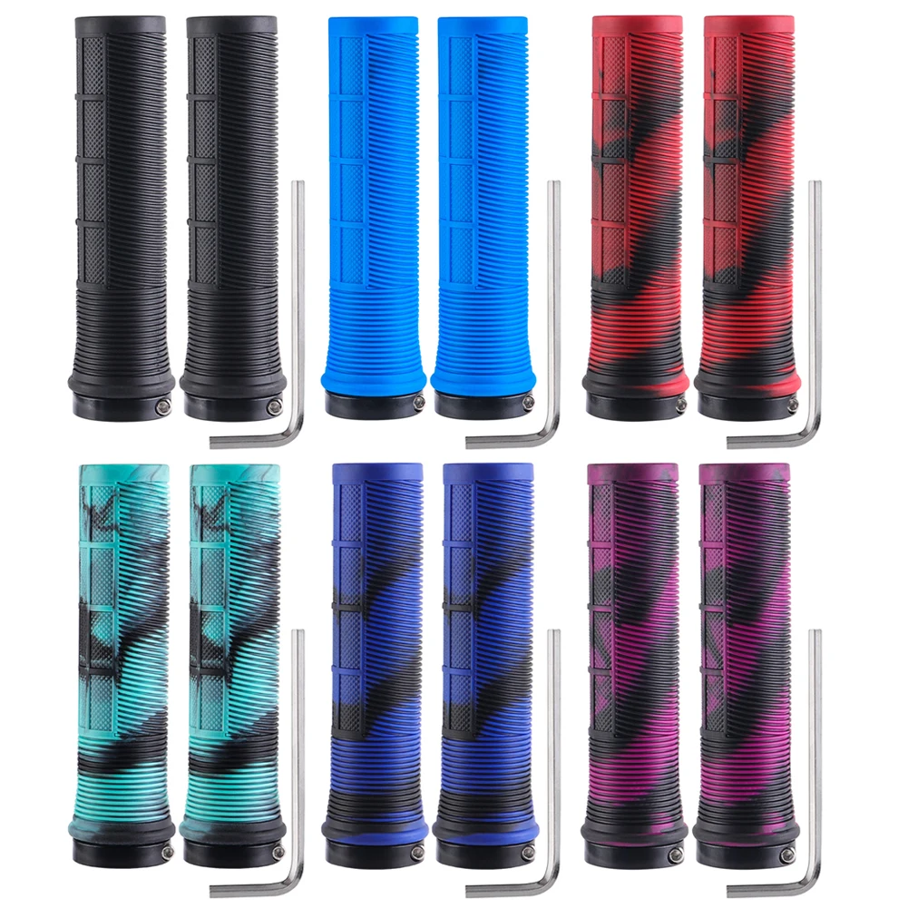 AliExpress NONE Bike Handlebar Grips Anti-Slip Bicycle Handle Bar Grips Shock Absorbing MTB Mountain Bike Handlebar Cover Cycling Accessories