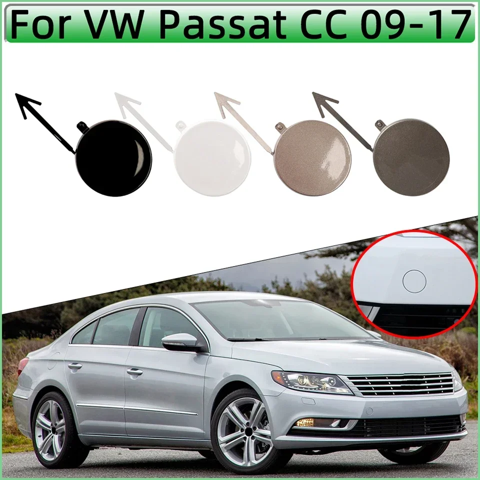 

Auto Parts Front Rear Bumper Towing Hook Eye Cover Cap For Volkswagen Passat CC 2009-2017 Tow Hook Hauling Trailer Lid Painted