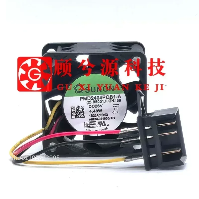 for PMD2404PQB1-A New SUNON Jianzhun 4028 26V Fanuc numerical control inverter cooling fan