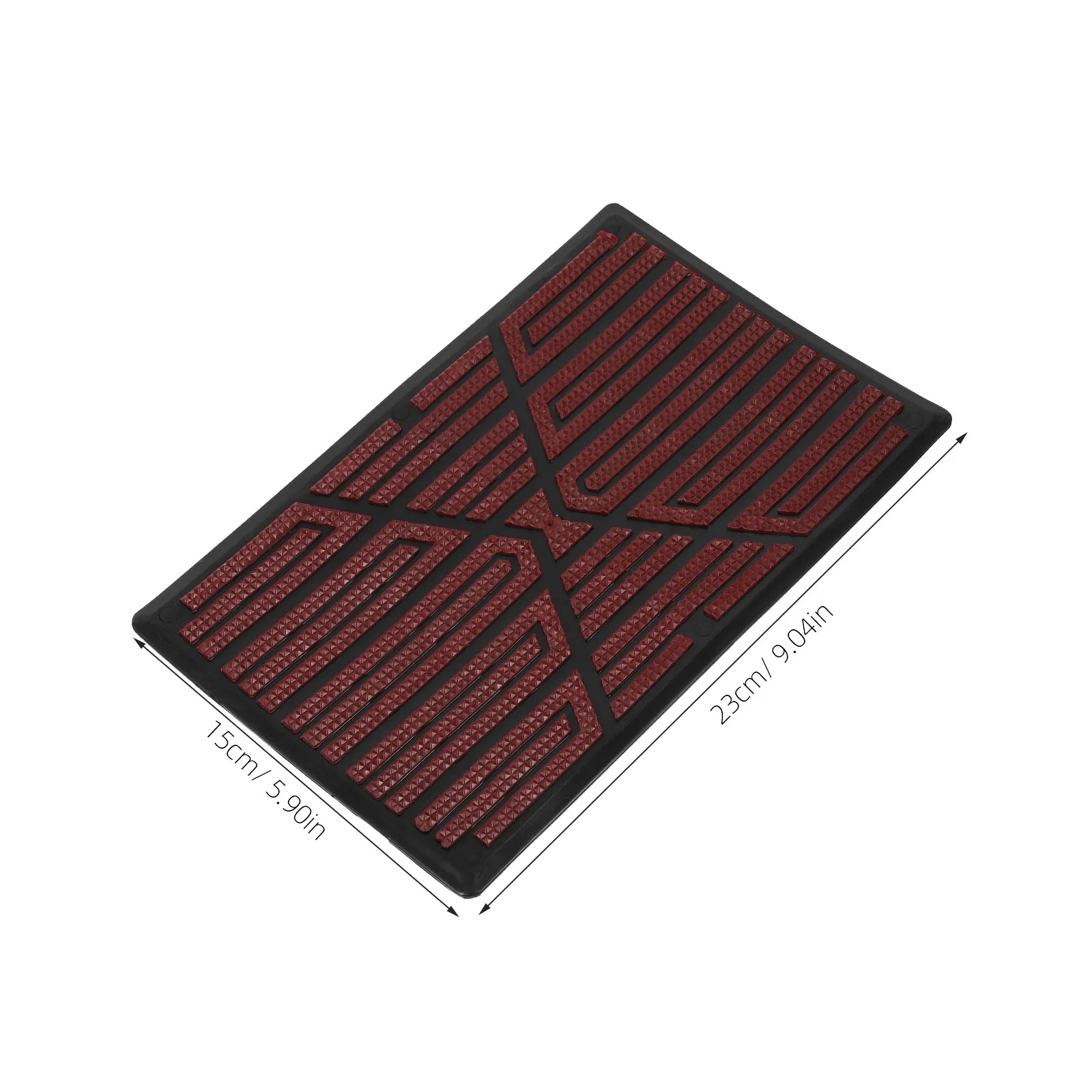 1Set Automotive Floor Mat Repair Patch Universal Car Pedal Cushion Anti-Slip Heel Protector for Driver Side Carpet Wear