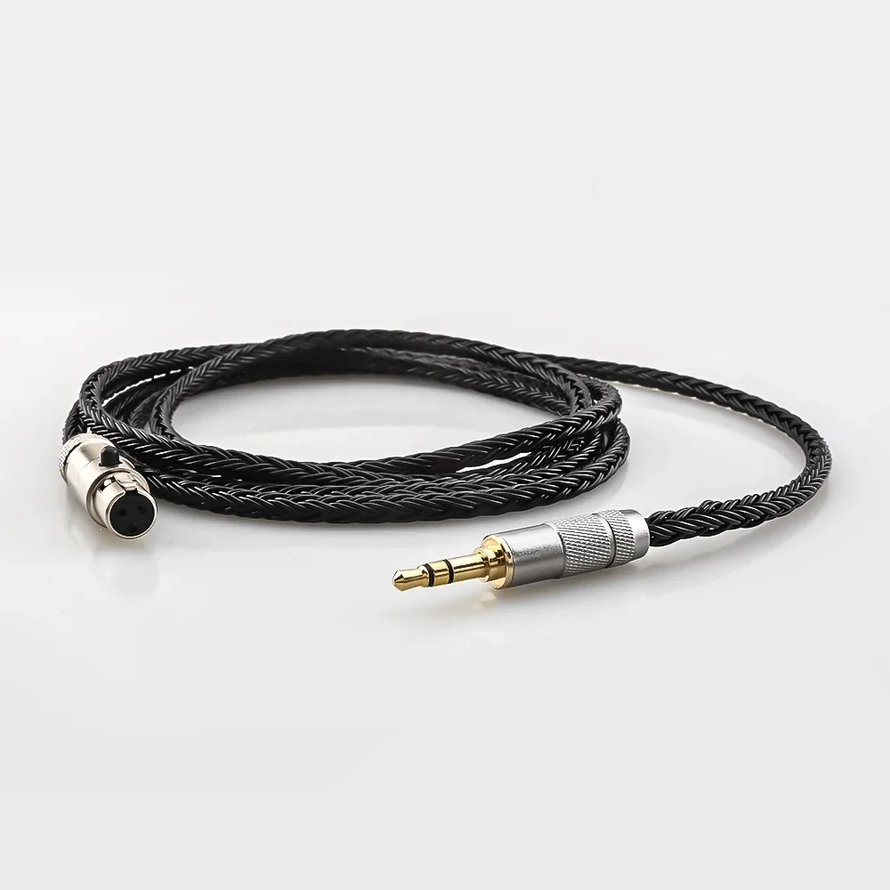 HiFi 7N OCC 3.5MM Earphone Cable For AKG Q701 K702 K271 K272 K240 K141 K712 K181 K267 K712 Headphone hifi adapter
