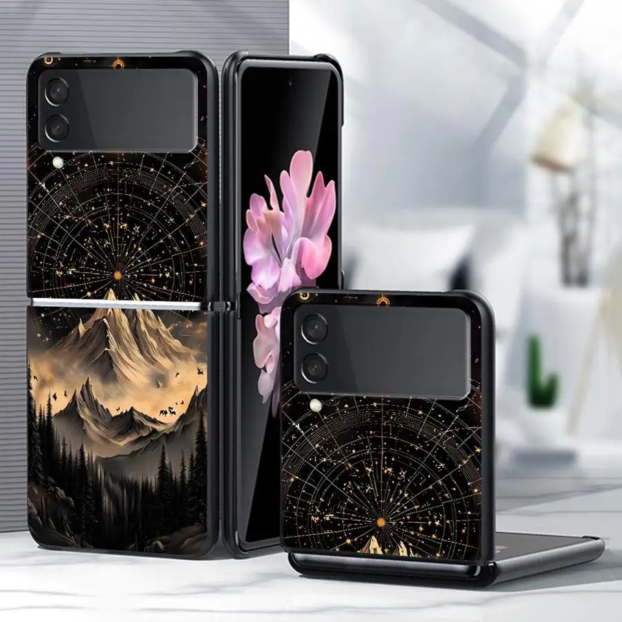 Montane Forest Phone Cover Case for Samsung Galaxy Z Flip 8 Flip5 Flip4 Z Flip 7 6 5 4 3 Flip3 Flip7 FE Flip6