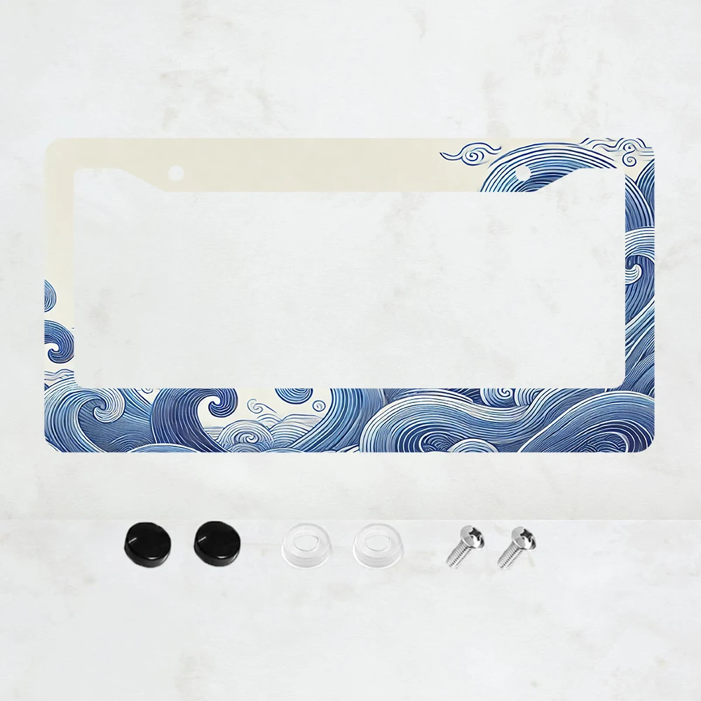 1PC Blue Ocean Wave…