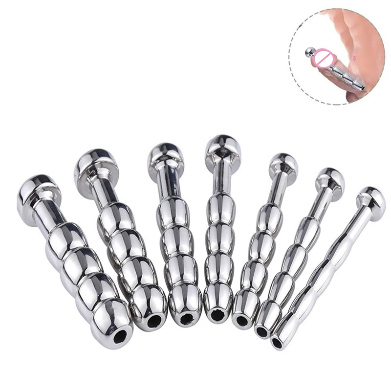 Metal Urethral Catheter Dilator Horse Eye Stimulation Adult Sex Toys for Men Gay Sounding Penis Plug Insert Urethra Catheter