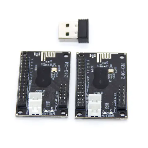 Wireless Arcade USB Arcade Zero Delay Joystick 2 Players Encoder PCB Board For Diy Arcade Game Console Parts
