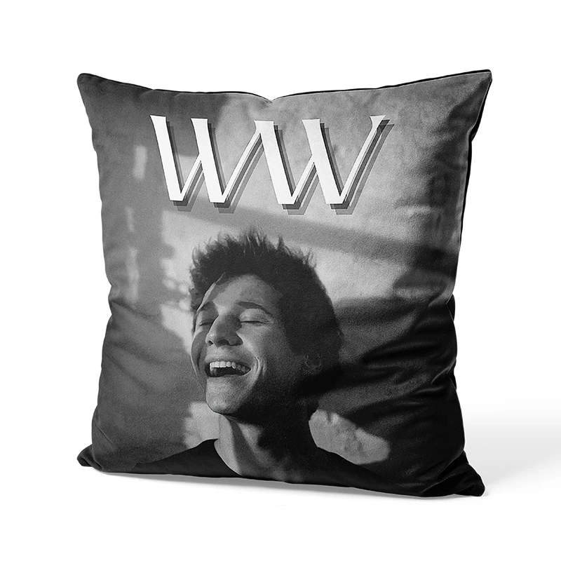 Aertemisi Wincent Weiss WW Square Throw Pillow Cushion Covers Cases Pillowcases for Sofa 45cm x 45cm