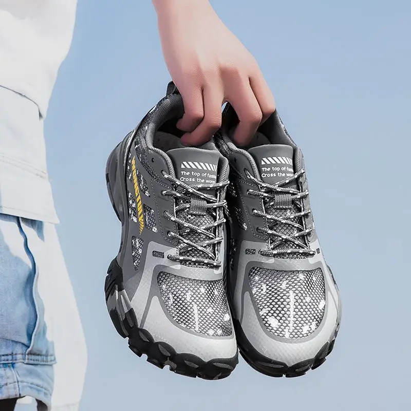 Women's Casual Shoes Hiking 2025 Original Comfortable Breathable Tennis Men's Shoes Mesh Sneakers