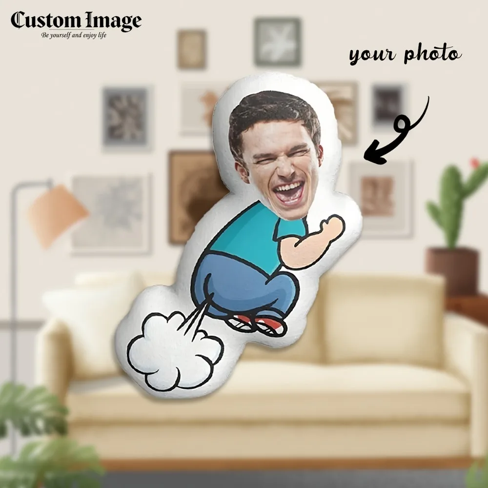 

Custom Funny Design Personalized Pillow Double Sided Printing Unique Birthday Gift For Family Lovers Home Decor Sofa Cushion