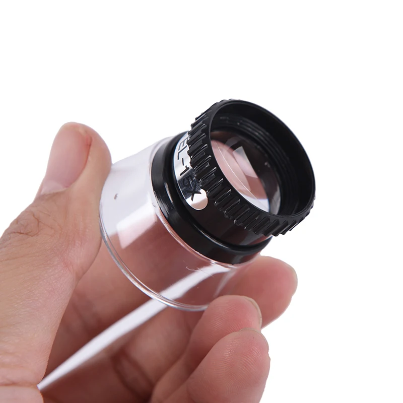 15X Mini Monocular Magnifying Glass Loupe Lens Jeweler Tool Eye Magnifier new