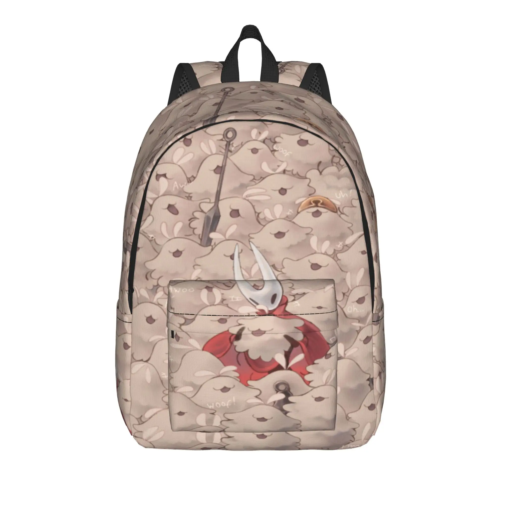 

Hollow Knight Silksong Backpack for Men Women Casual Student Hiking Travel Daypack Laptop Computer Canvas Bags with Pocket