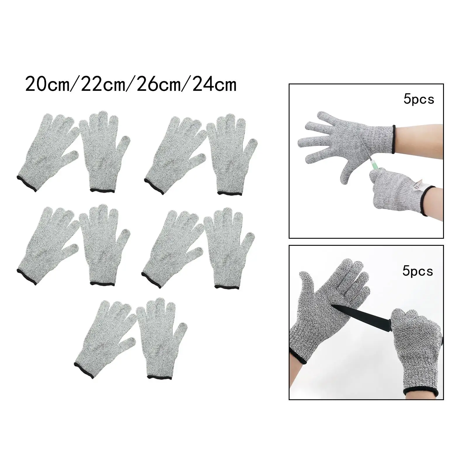 Cut Resistant Gloves Protective Gardeners Gloves Yard Work Cutting Resistance Anti Slash Gloves Work Gloves Anti Cutting Gloves