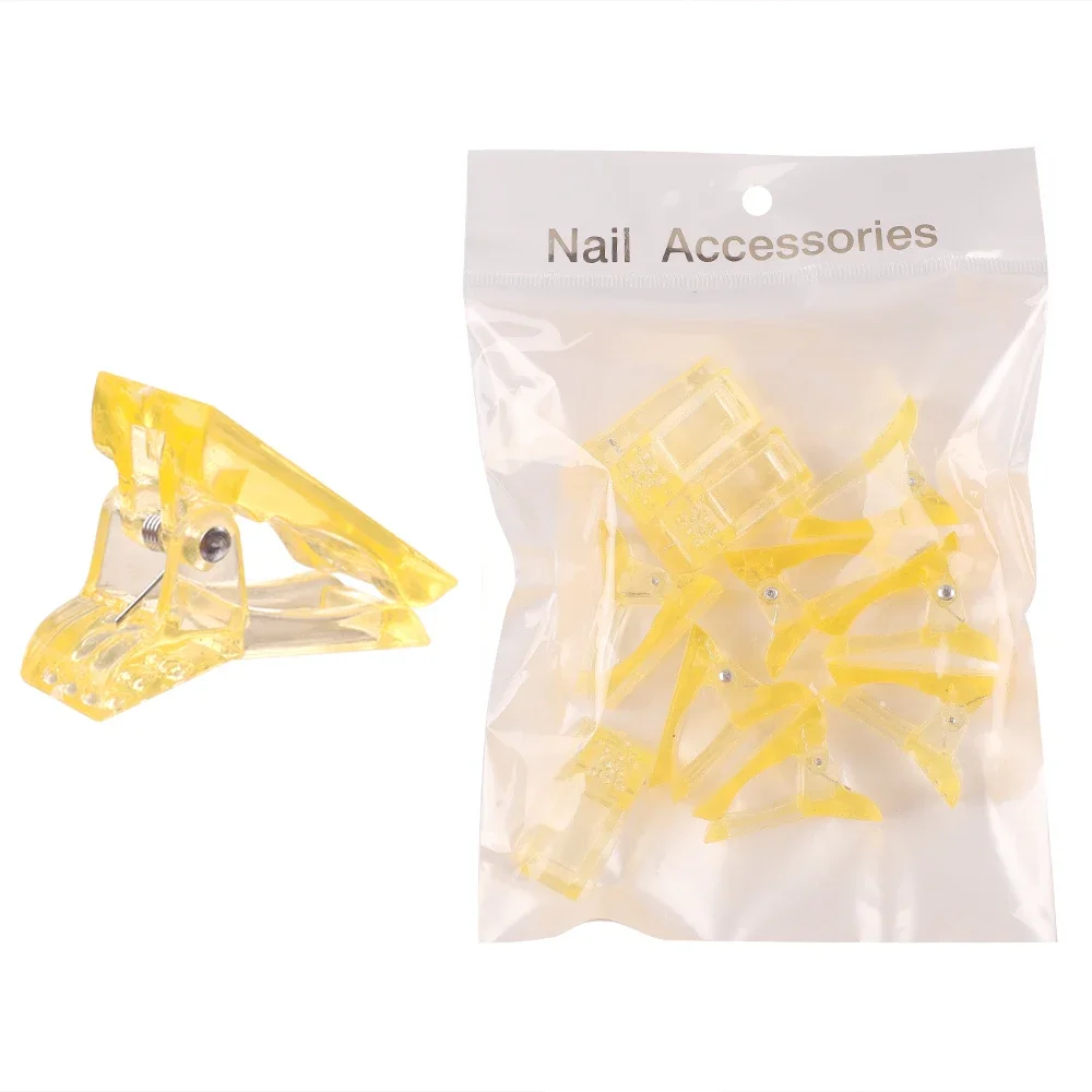 Uv Gel Polish Fixed Accessories Tools Nail Clips All For Manicure For Nails Acrylic Press On Molds French Poly Hand Fake