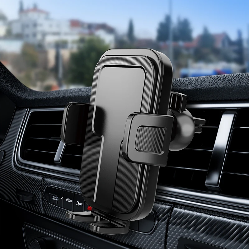 Car Phone Holder 360 Degree Rotation Universal Air Vent Mobile Phone Holder in Car Support for 4.7-7.2inch Telephone Car Stand