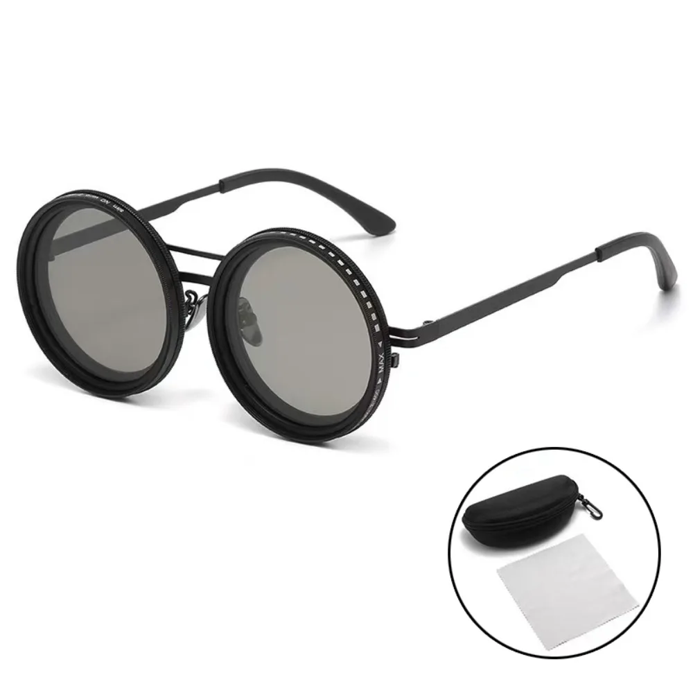 Gafas de sol ND9 para pesca – Redondas retro con atenuación UV