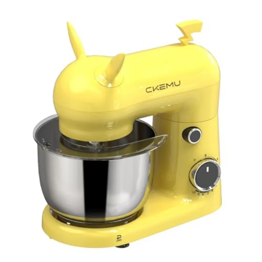 

Stand Mixer Compact and Space-Saving Stainless Steel Bowl Unique and Playful Design Effcient Motor Dishwasher-Safe Attachments