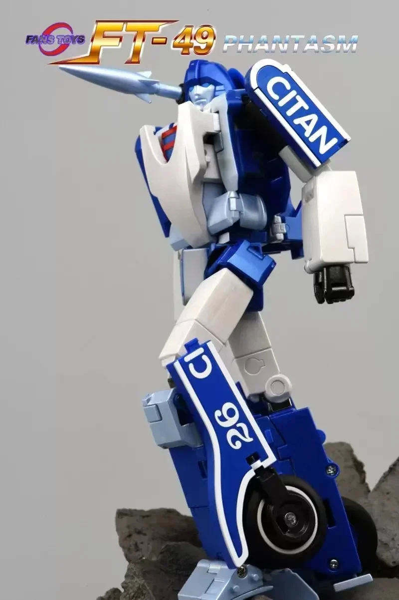 オリジナルのトランスフォーメーションロボット玩具,ボックス付き,fanstoys,ft-49,ft49,mirage,phantum,mp比率,新しい在庫あり