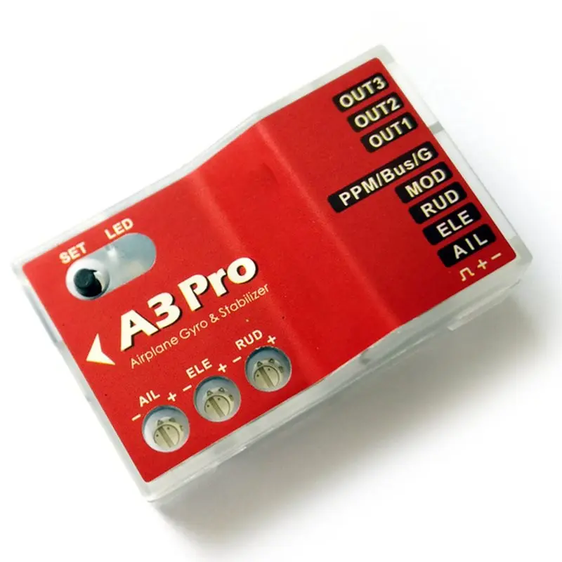 B44C A3 Pro طائرة ل RC وحدة تحكم في الطيران نظام استقرار الدوران لطائرة RC الثابتة الجناح المروحية متوافق مع الجيروسكوب #2
