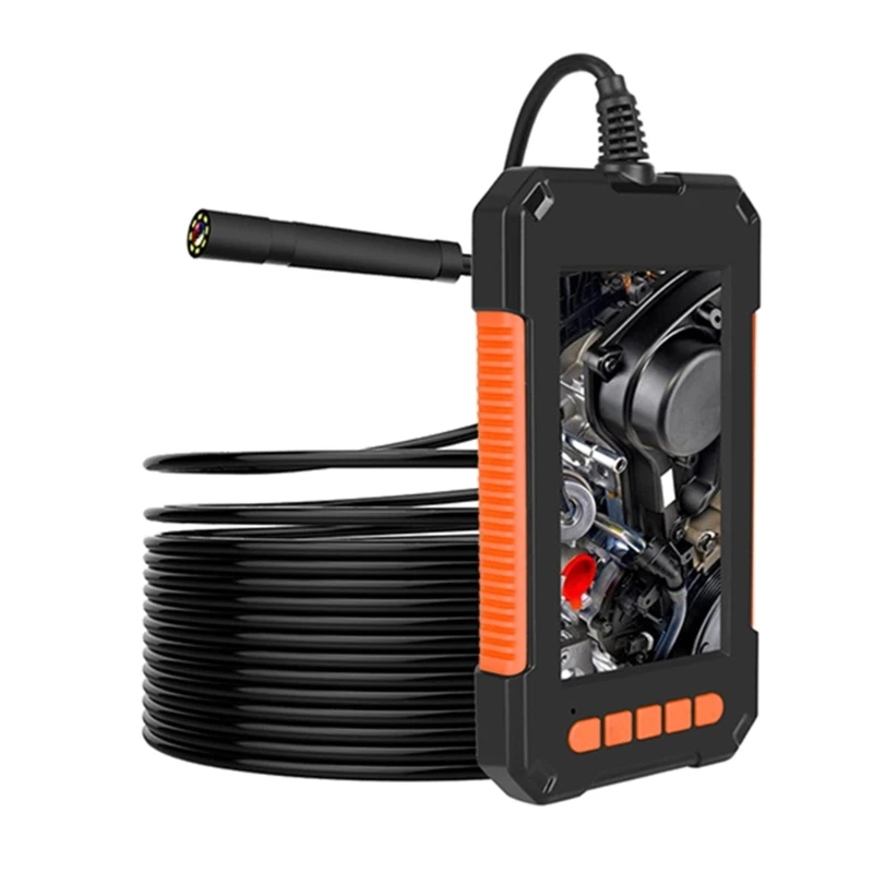 Borescope,Endoscope Camera with Light,1080P Inspection Camera with 8 Adjustable LED Light, Waterproof Snake Camera