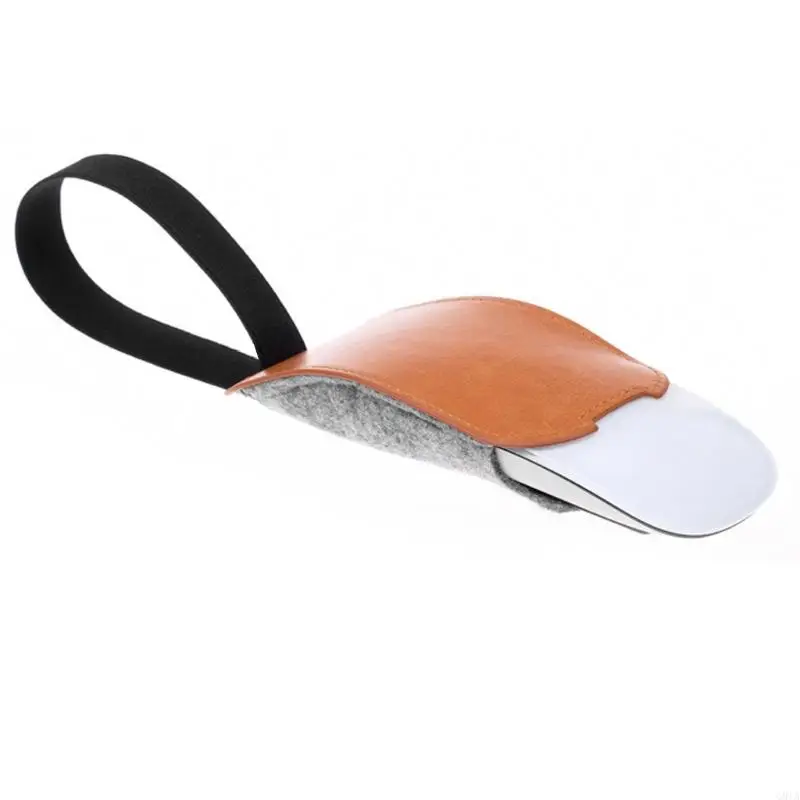 G8ta Pu Leather Love Love Mouse Travel Carry for Gase Dust Cover Valic Bag for Apple Mouse 2