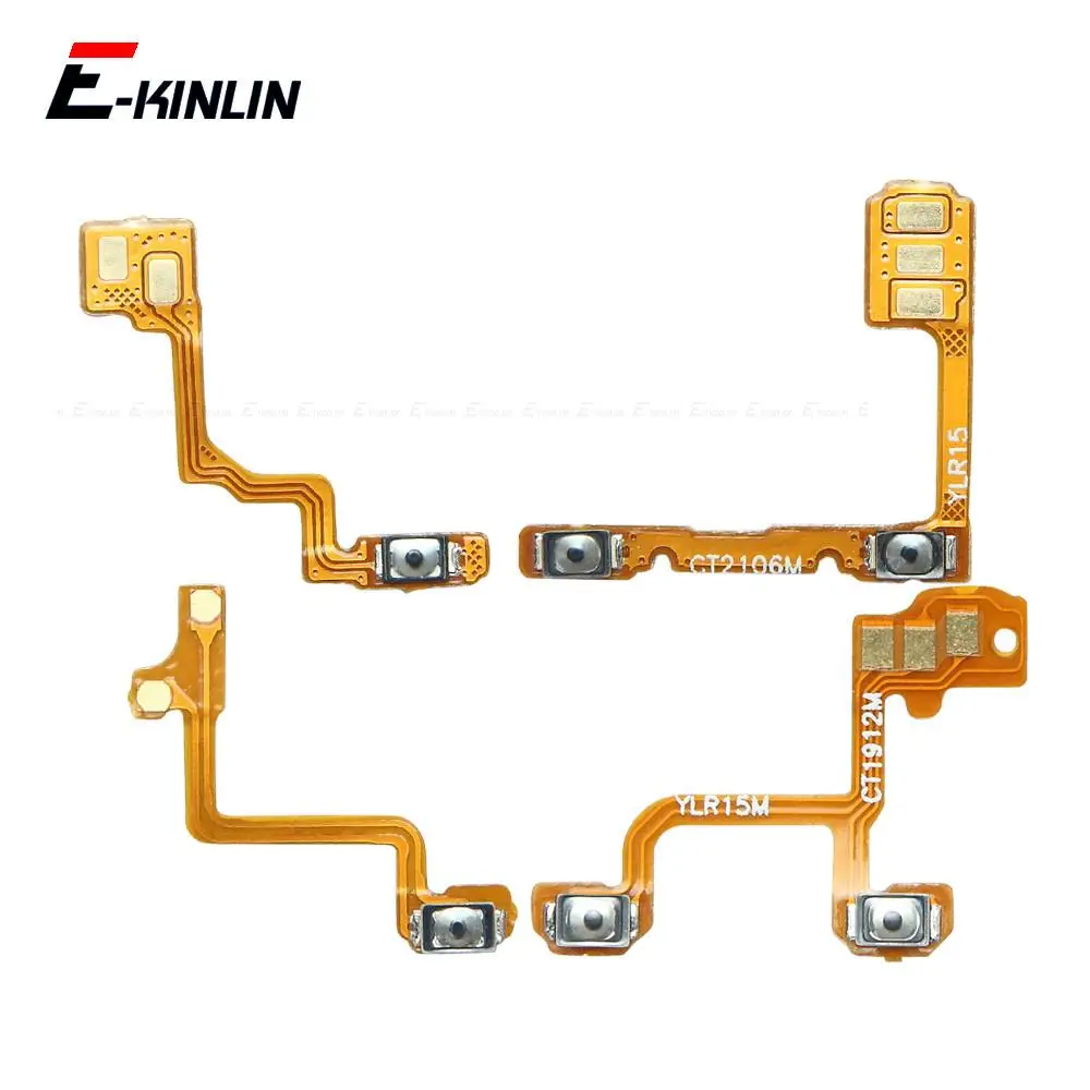 Switch Power ON OFF Key Mute Silent Volume Button Ribbon Flex Cable For OPPO R15 R17 RX17 Pro Neo R15X Replacement Parts