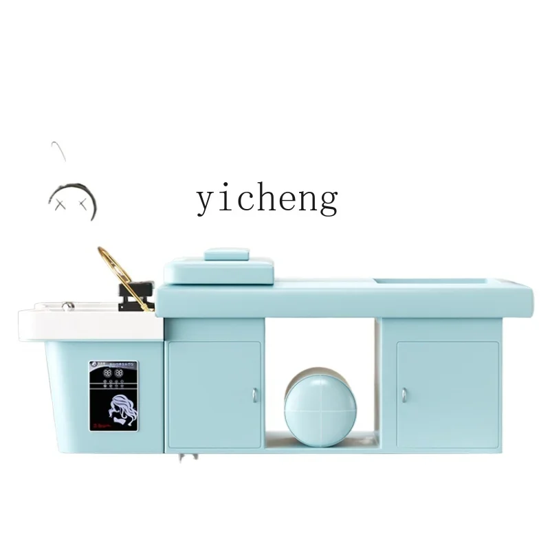 MR-24   Therapy Hair Therapy Shampoo Bed Barber Beauty Salo Professional Fumigation Smart Water Heater Foot Soaking Integrated