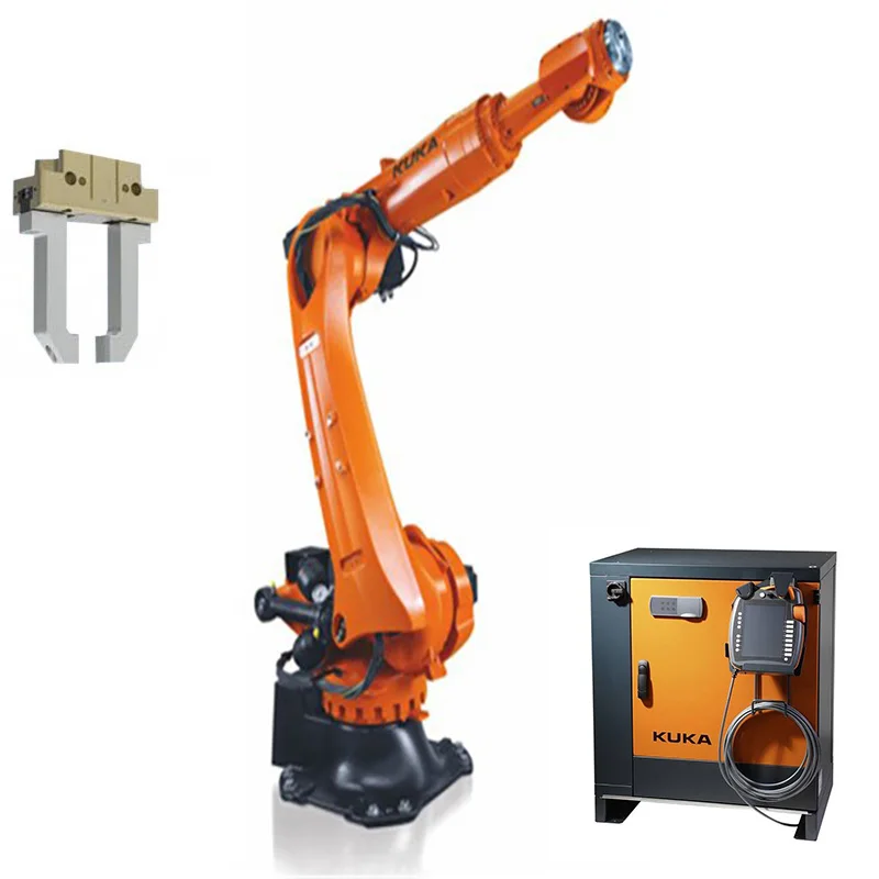 Factory Robotic Arm 6 Axis Industrial  kr 10 R1100-2 With OnRobot Robotic Gripper RG2 and Robot Vacuum Gripper