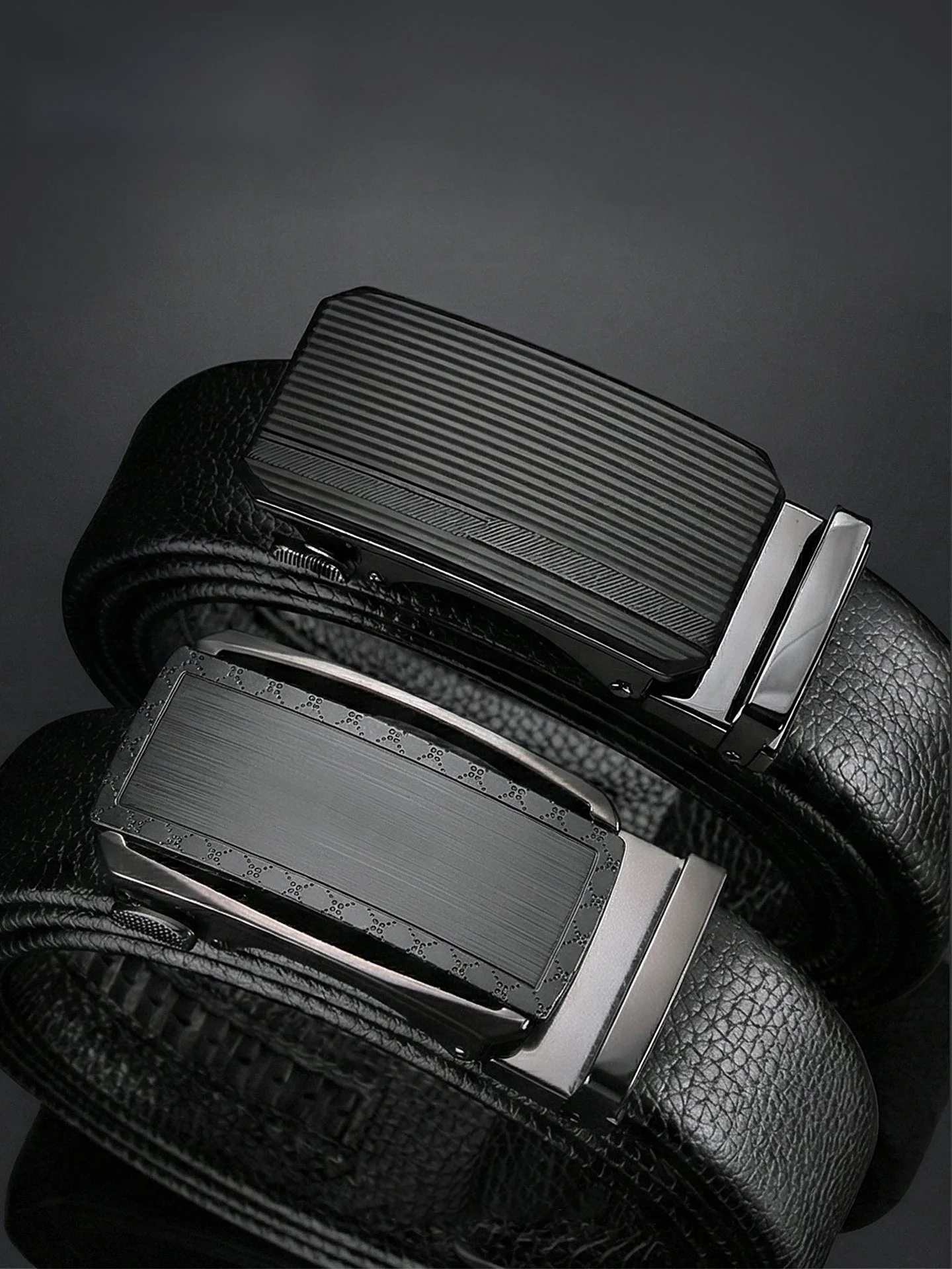 feger-メンズベルト-2026-新本革ビジネスウエストベルトハイエンド夫トップレイヤー牛革自動バックルパンツベルト