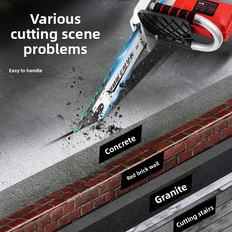 wall cutter professional door cutting machine handheld chain reinforced concrete brick wall saw