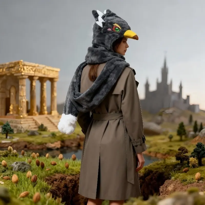 

Аниме Zeldas Косплей Revali Шарф Костюмы Аксессуары Наборы Мужчины Женщины Зимний Термальный Набор Рождественский Подарок