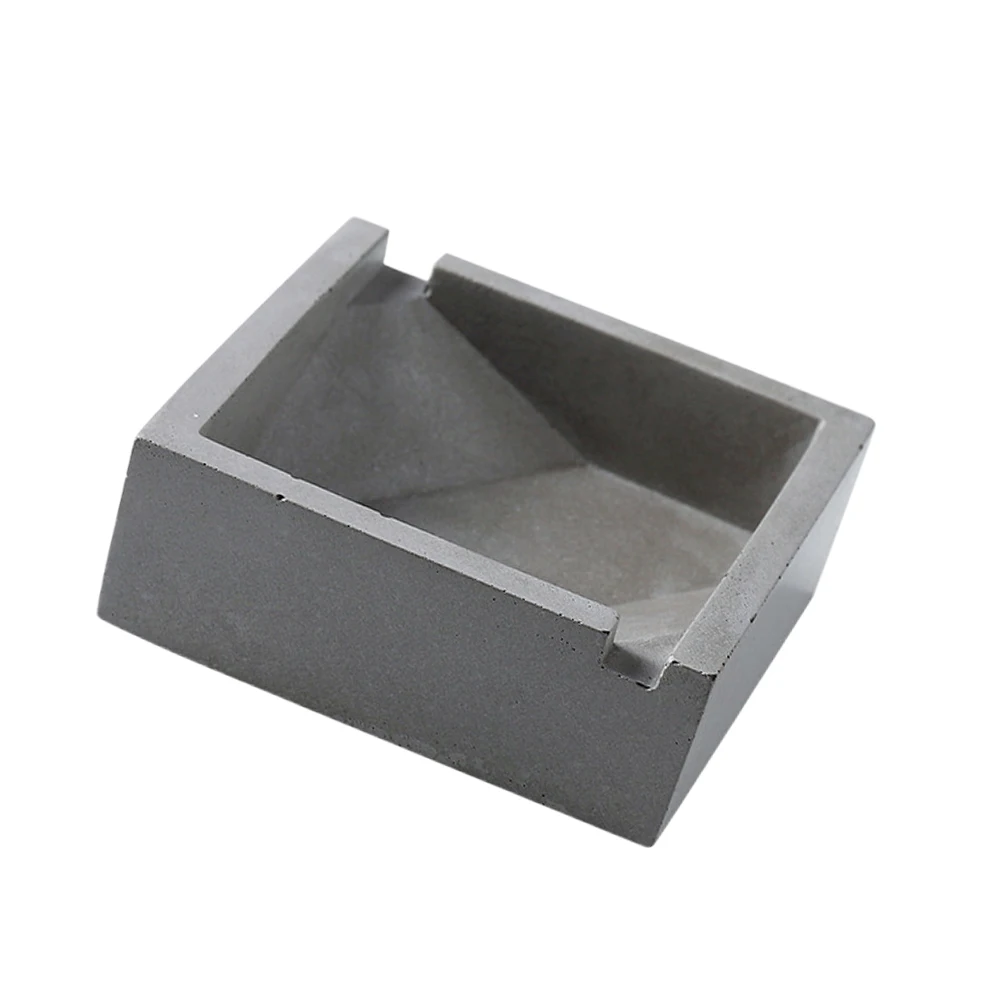 

Cement Ashtray Creative Home Ornament Premium Material Desktop Decoration Modern Design Industrial Style Ash Container