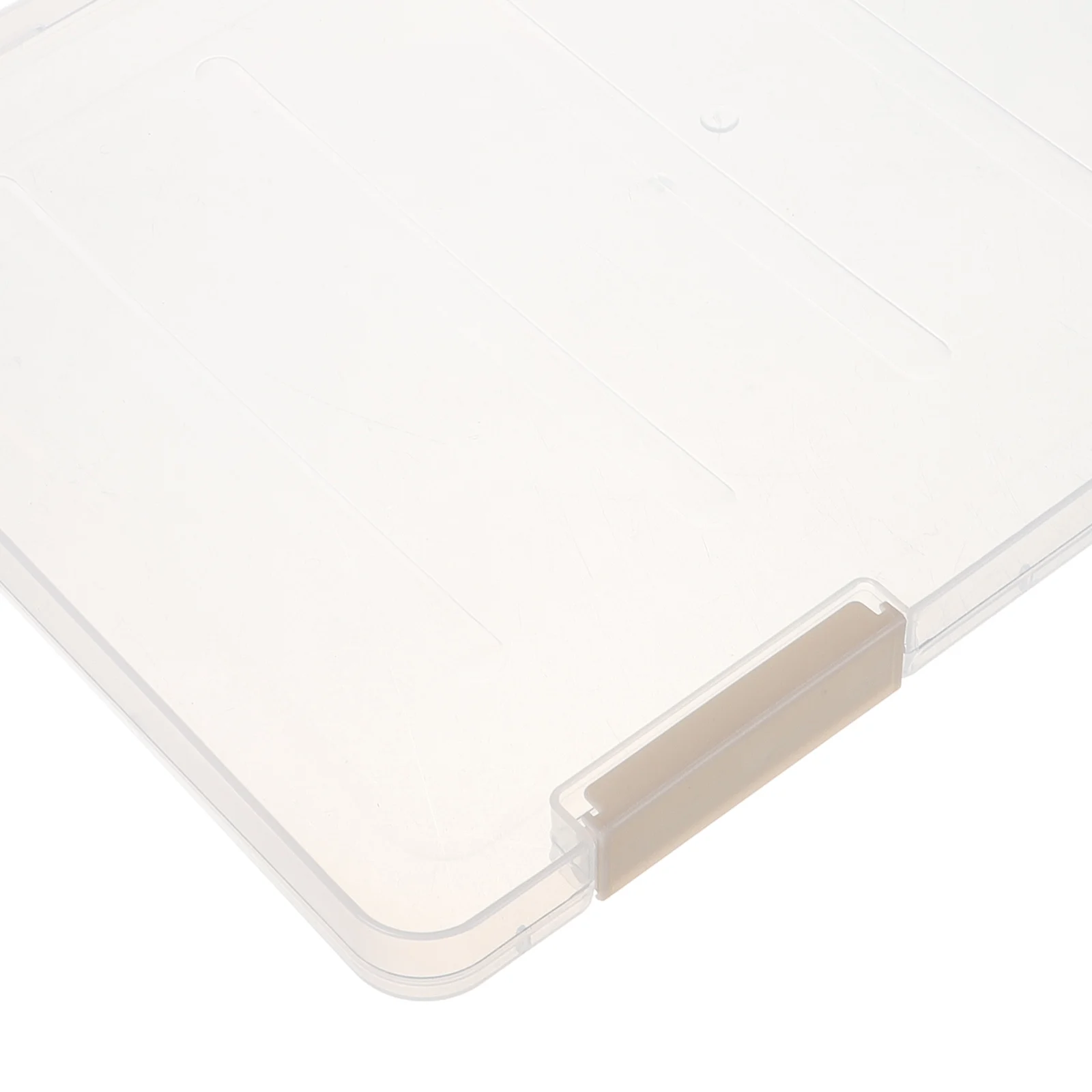 صندوق منظم ساحر، تخزين مستطيل شفاف لأداة حاوية مقصورة عرض لامعة لأحجار الراين #6