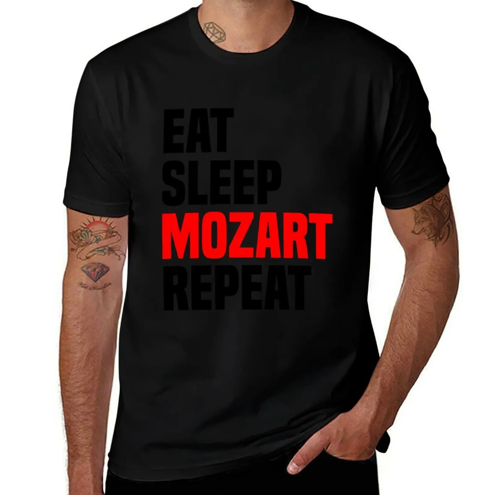 

Mozart T-Shirt baggy shirts T-shirts oversize sublime men graphic t shirts