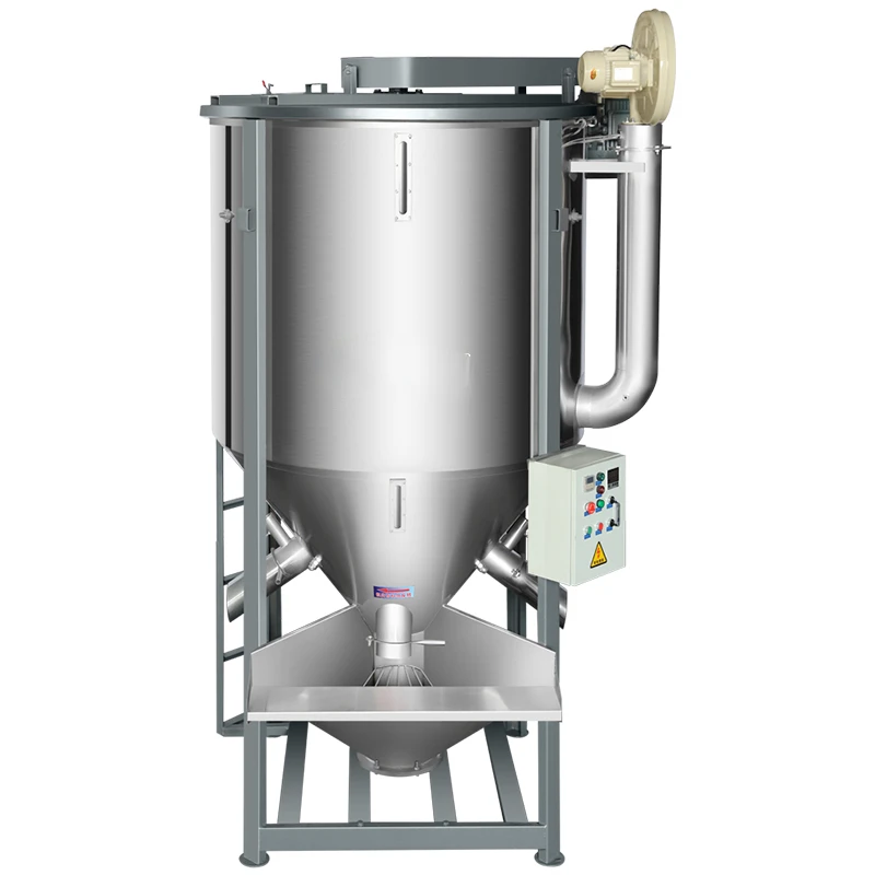 

Large vertical plastic mixer stainless steel powder particle spiral mixer