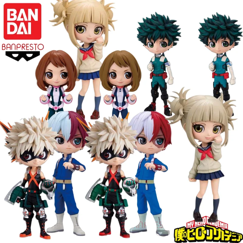 

В наличии оригинальный Bandai Banpresto My Hero Academia Himiko Toga несколько персонажей аниме персонажи Q Posket Series модель подарок
