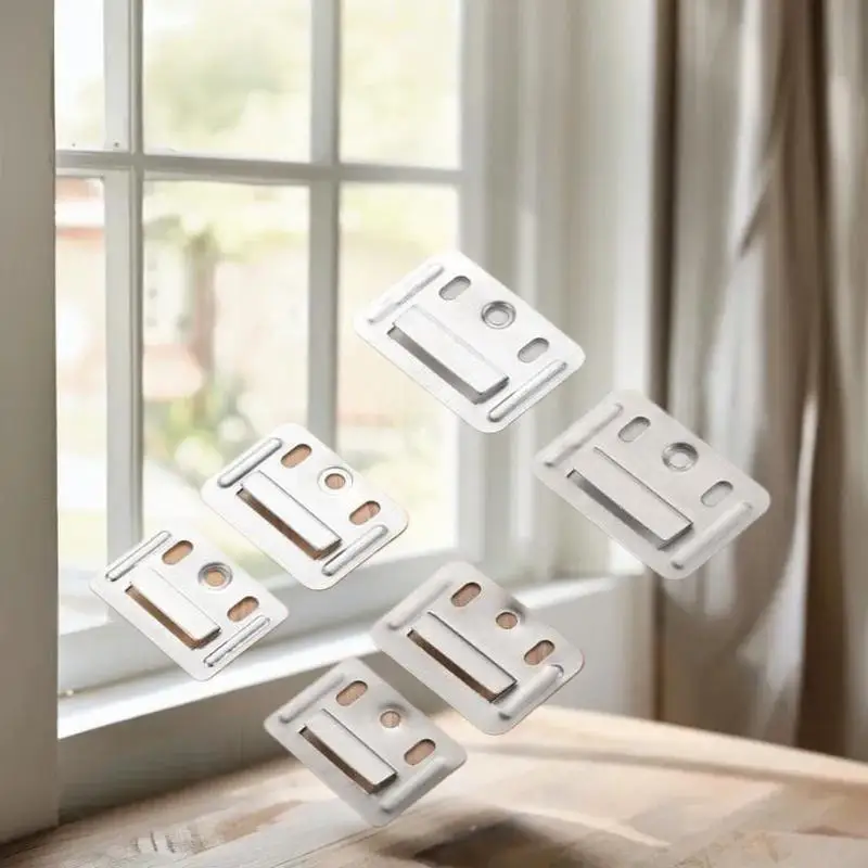 200pcs Wall Panel Clips Metal Clip Fluted Wall Panel For Wpc Wall And Ceiling Fluted Cladding Clip