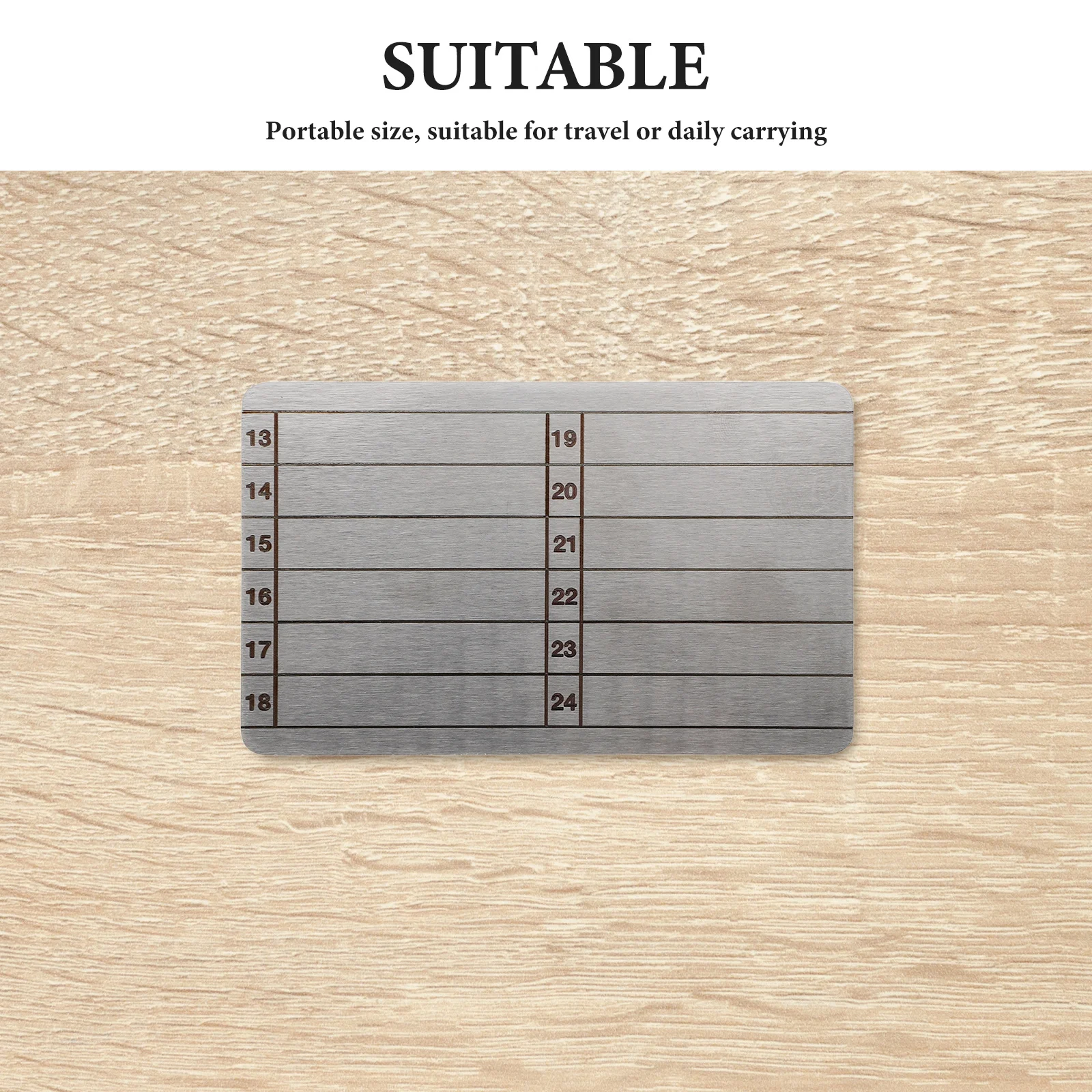 24-Word Seed Phrase Backup Plate Steel Stainless Metal Wallet For Hardware Wallet Waterproof Fireproof Seed Storage For