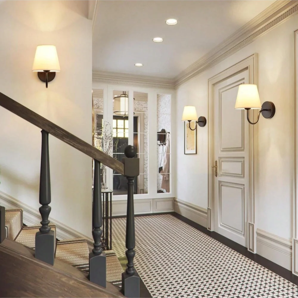 Retro Rechargable Wall Lamp LED RGB Bulb Removable Wireless Wall Light For Bedroom Corridor Hallway Luminaire Bedside Lighting