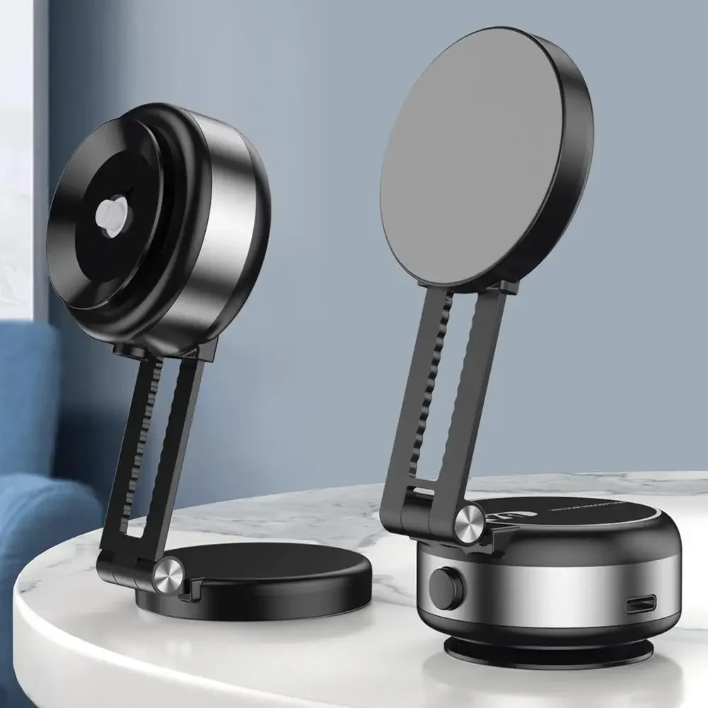 

Auto CZ07 Dual Suction Cup Car Phone Bracket Car Navigation Bracket Vacuum Adsorption Wireless Charging Car Phone Accessories