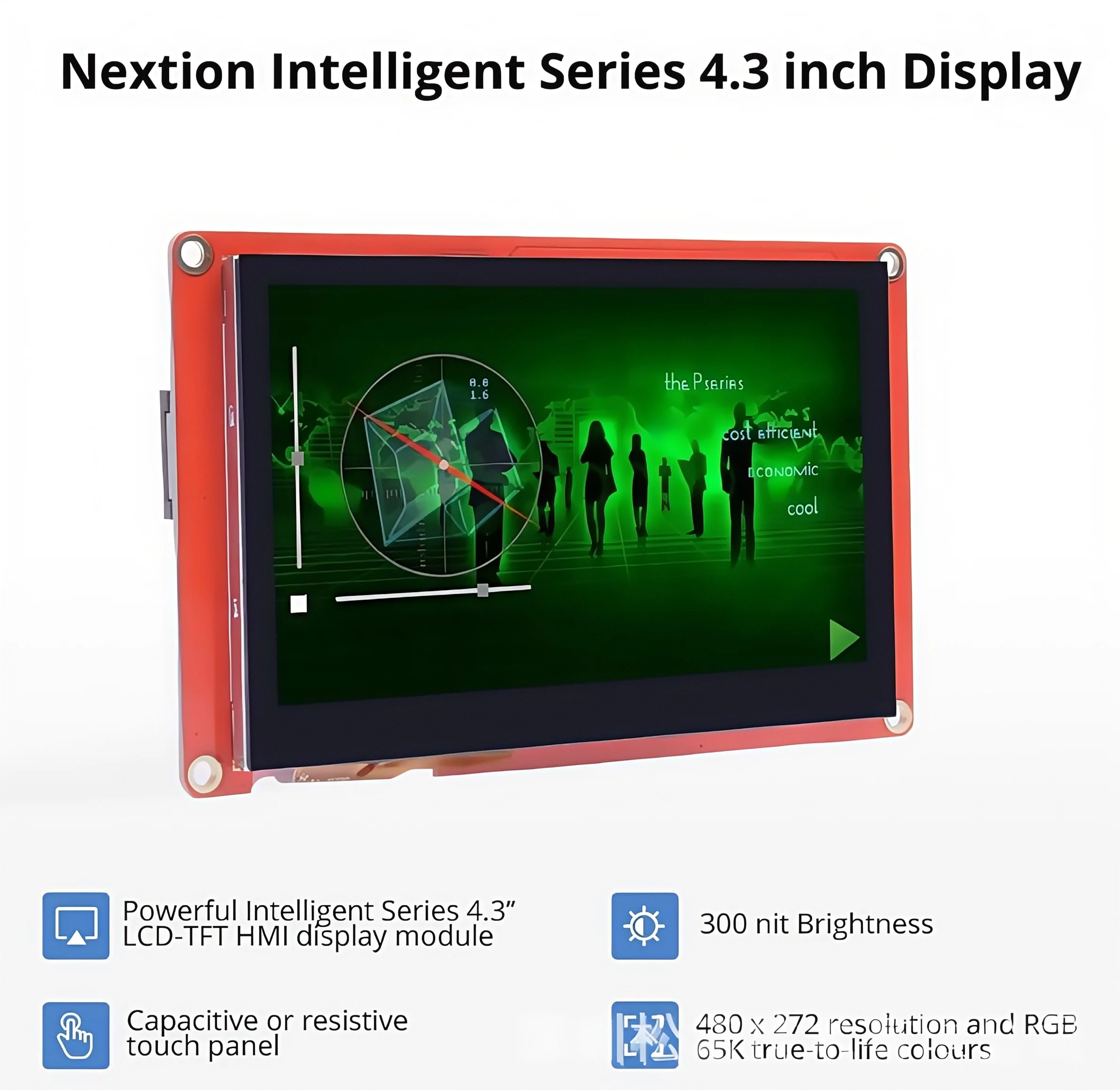 

Nextion NX4827P043-011R/NX4827P043-011C 4,3-дюймовый HMI